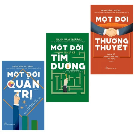 Combo 3 Cuốn Một Đời Như Kẻ Tìm Đường, Một Đời Quản Trị, Một Đời Thương Thuyết
