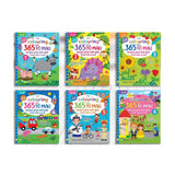Sách - Combo Bộ 6 cuốn - Colouring 365 ngày Tô màu - KHÁM PHÁ THẾ GIỚI PHÁT TRIỂN TRÍ TUỆ