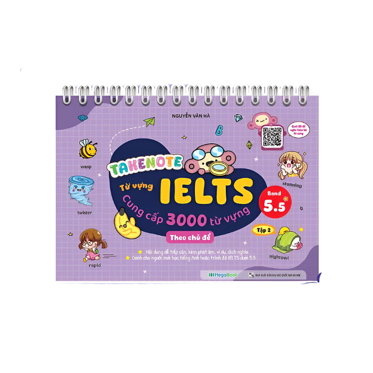 Takenote IELTS 3000 Từ vựng theo chủ đề - Tập 2 (Band 5.5)