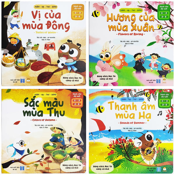 [Song Ngữ Anh - Việt ] Xuân Hạ Thu Đông Dành cho bé 0 đến 6 tuổi