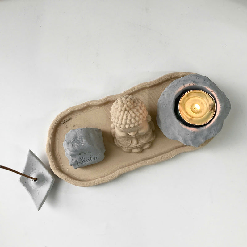 Bộ Trang Trí Thiền Tịnh Mini – An Nhiên Giữa Đời Thường