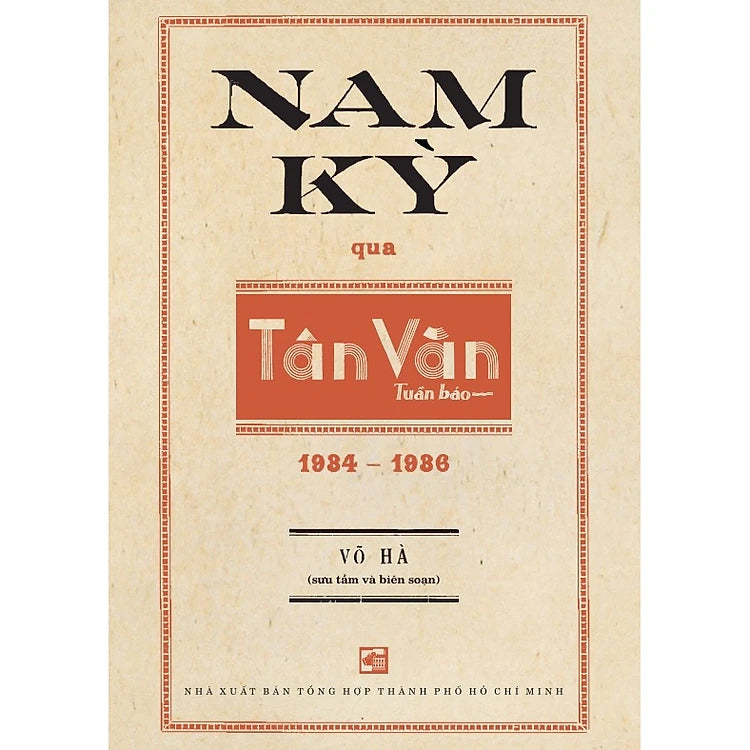 Nam Kỳ qua Tân Văn tuần báo (1934-1936)