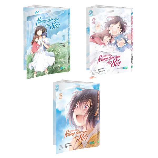 Ame & Yuki Những Đứa Con Của Sói (Boxset Manga 3 Tập)