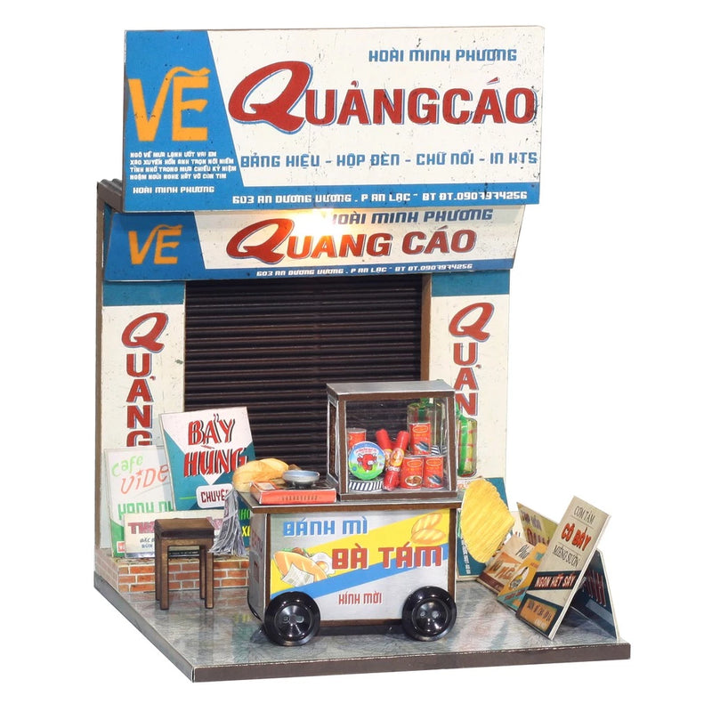 Mô Hình Sài Gòn - Đường Phố Cũ