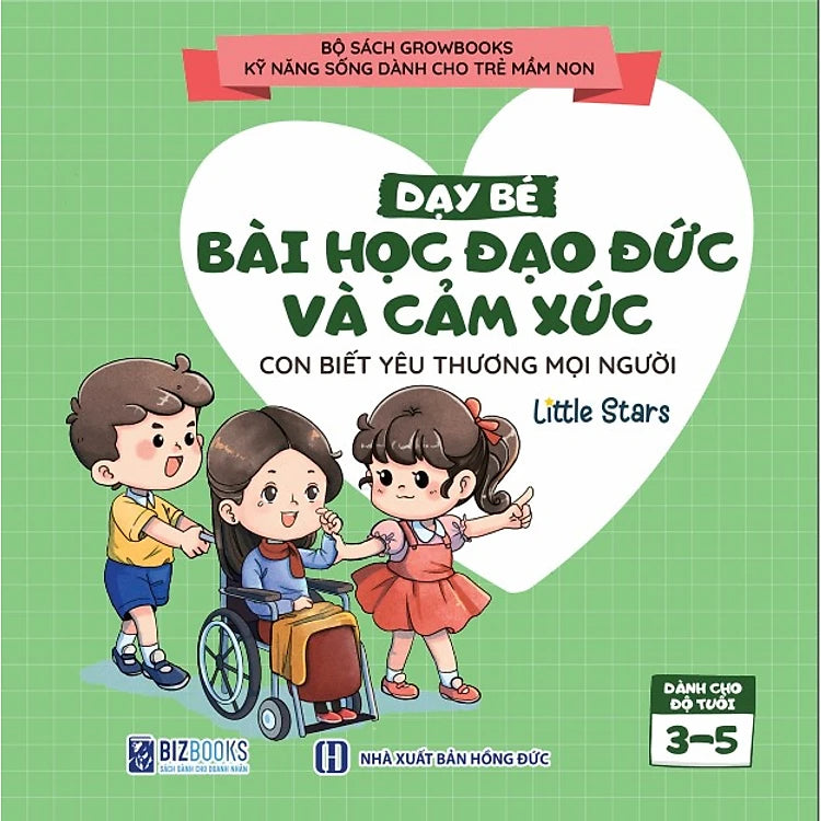Bộ sách Growbooks kỹ năng sống dành cho trẻ Mầm Non