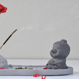 Khay đỡ hương trầm "Bình An"