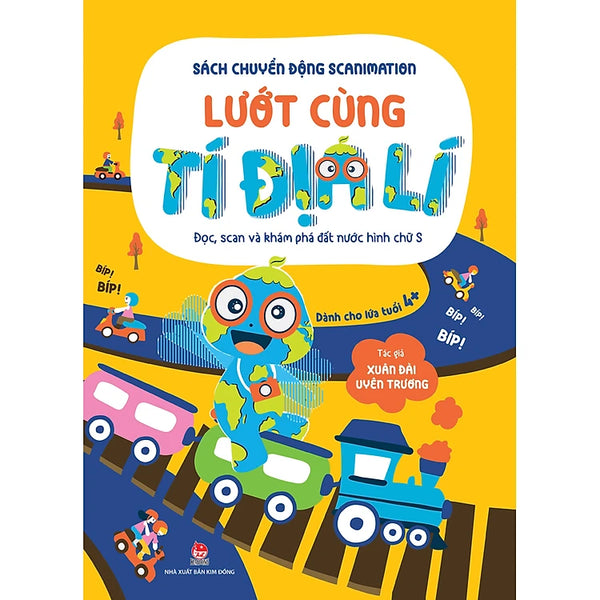 Chuyển Động Scanimation - Lướt Cùng Tí Địa Lí