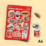 Sticker hình ảnh lưu niệm Việt Nam