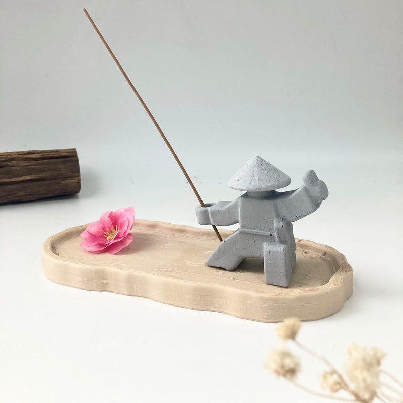 Khay Tượng Đỡ Hương Trầm