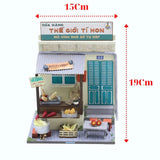 Mô Hình Sài Gòn - Đường Phố Cũ