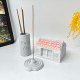 Set Lư Đốt Nhang & Ống Cắm “Bình An” – Tạo Góc An Nhiên Trong Nhà