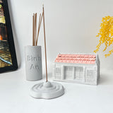 Set Lư Đốt Nhang & Ống Cắm “Bình An” – Tạo Góc An Nhiên Trong Nhà