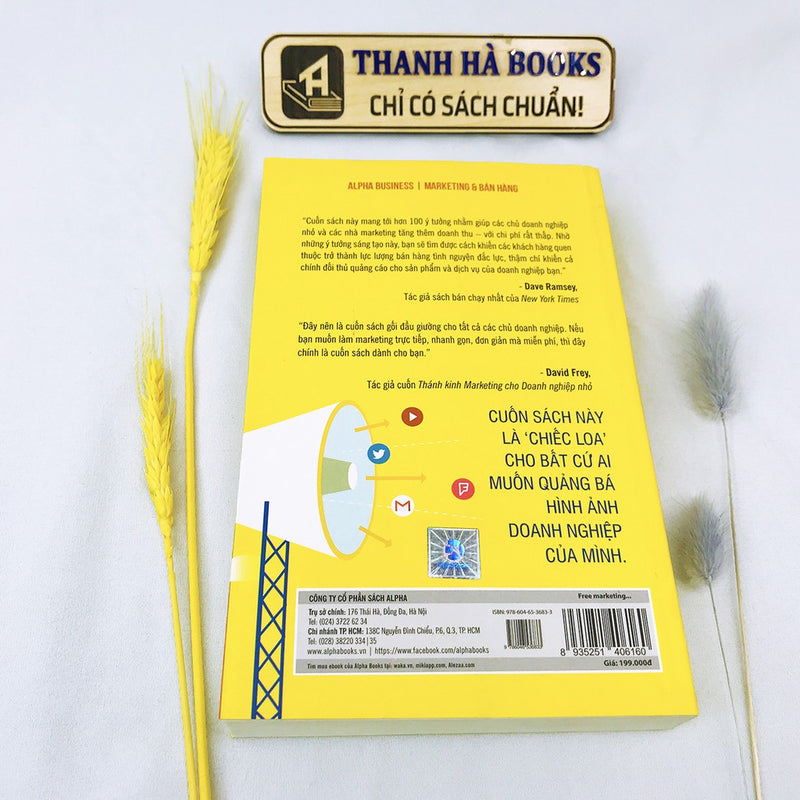 Free Marketing – 101 Ý Tưởng Phát Triển Doanh Nghiệp Với Chi Phí Thấp (Tái Bản 2017)