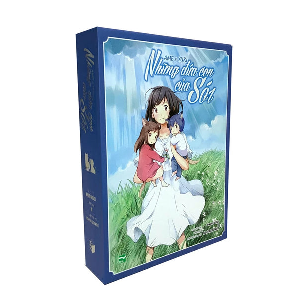 Ame & Yuki Những Đứa Con Của Sói (Boxset Manga 3 Tập)