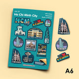 Sticker hình ảnh lưu niệm Việt Nam