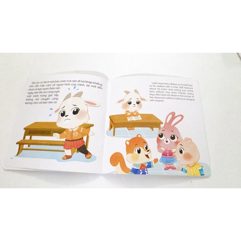[Song Ngữ Việt-Anh] Cùng Con Khôn Lớn - Tủ Sách Kỹ Năng Giao Tiếp Cho Bé 2+ (Bộ 10 Cuốn)