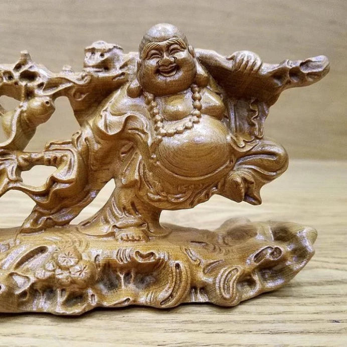 Tượng Phật DI Lặc Gỗ