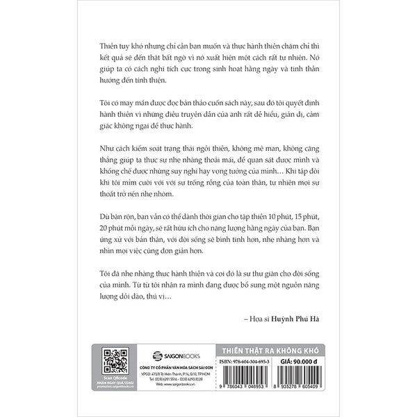 Thiền Thật Ra Không Khó (Ai Cũng Có Thể Hành Thiền)