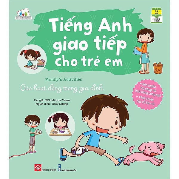 Tiếng Anh Giao Tiếp Cho Trẻ Em- Family’S Activities - Các Hoạt Động Trong Gia Đình