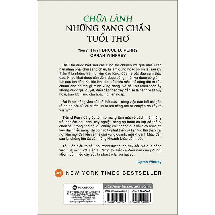 Chữa Lành Những Sang Chấn Tuổi Thơ