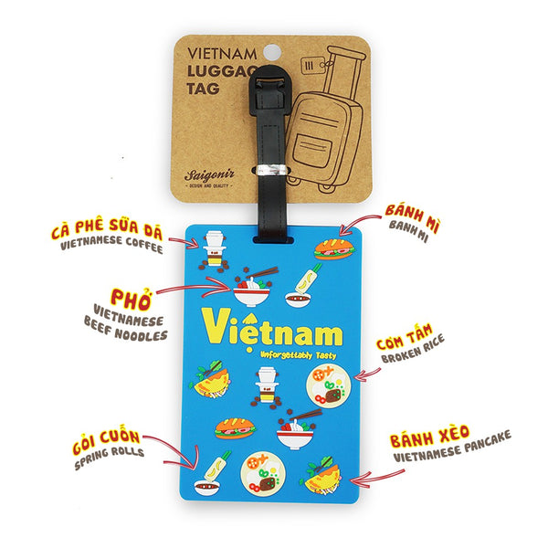 Thẻ tag hành lý vali túi xách balo