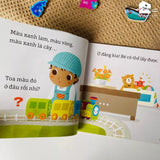 Sách tranh song ngữ Bé yêu Lập trình