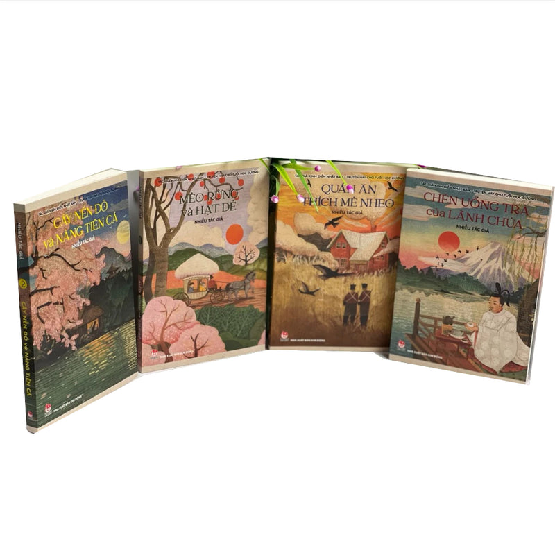 Sách - (Combo 4 cuốn) Bộ Tác Giả Kinh Điển Nhật Bản - Truyện Hay Cho Tuổi Học Đường - Nxb Kim Đồng