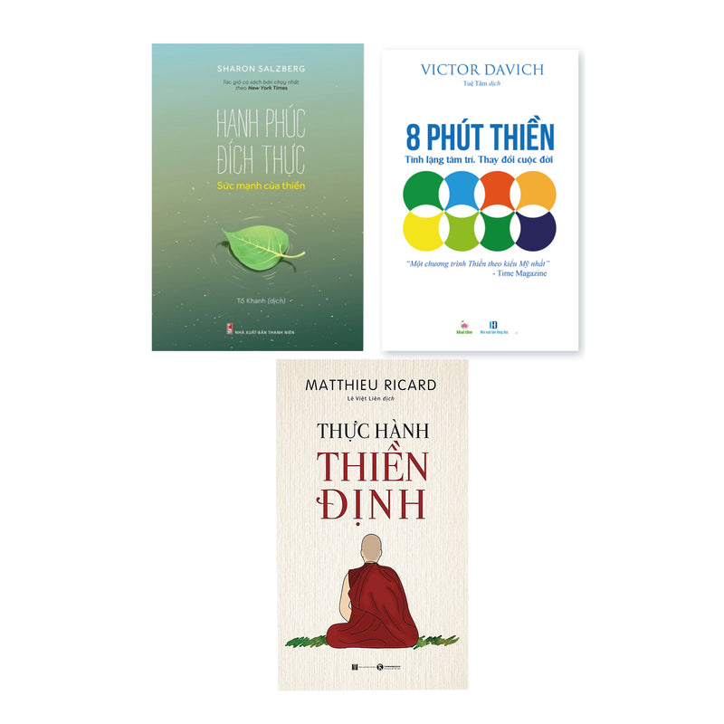 Combo 3 Cuốn Thiền Định