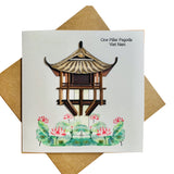 Thiệp Quilling Card giấy xoắn phong cảnh Việt Nam
