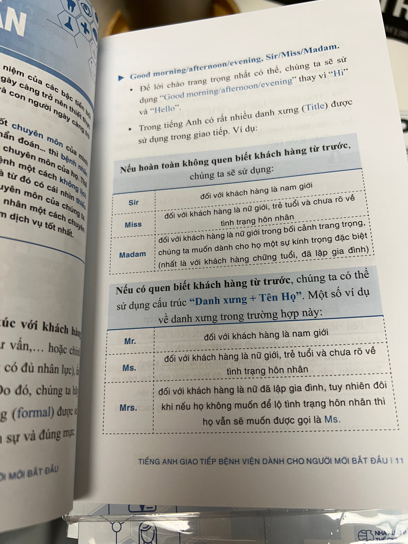 Tiếng Anh Giao Tiếp Bệnh Viện Dành Cho Người Mới Bắt Đầu