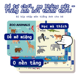 Sách Phát Tiếng Phát Sáng Song Ngữ Tiếng Anh Và Việt Nam, Dễ Học, Thích Hợp Cho Bé Từ 2 Tuổi Trở Lên, Kidsgrow