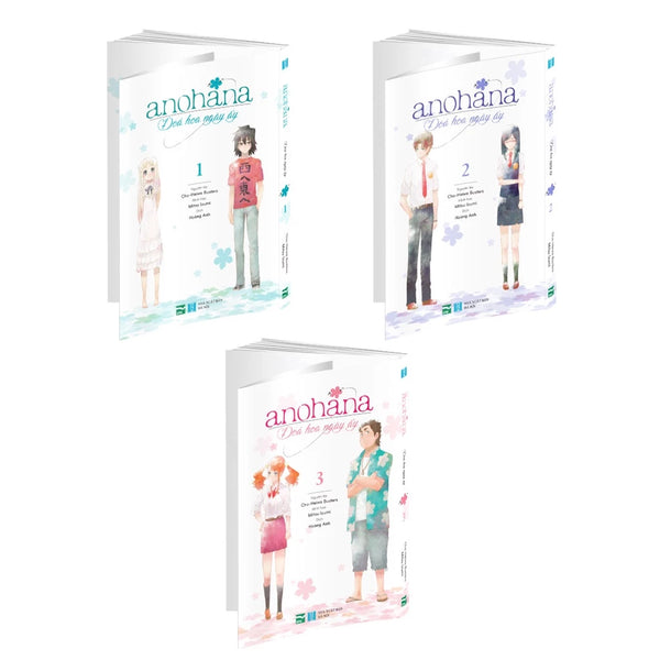 Anohana Đóa Hoa Ngày Ấy (Boxset Manga 3 Tập)