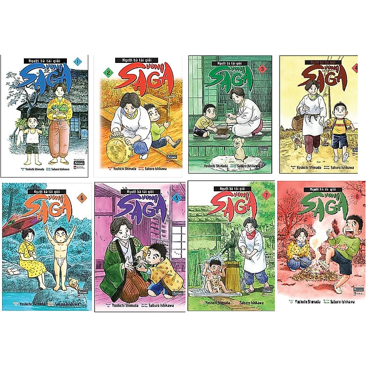 Người Bà Tài Giỏi Vùng Saga - Combo 11 Cuốn