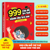 Sách - 999 Câu Đố Trí Tuệ Dành Cho Trẻ Em - Sách Trò Chơi Trí Tuệ