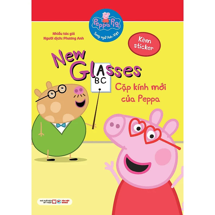 Cặp Kính Mới Của Peppa- Peppa Pig Song Ngữ Anh-Việt