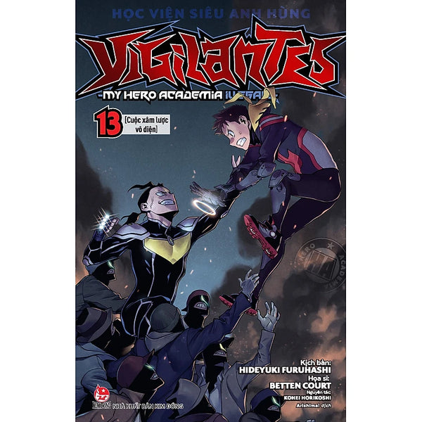 Học Viện Siêu Anh Hùng Vigilantes - My Hero Academia Illegals Tập 13: Cuộc Xâm Lược Vô Diện