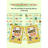 Sách: 400 Câu Đối Siêu Thú Vị Cho Trẻ