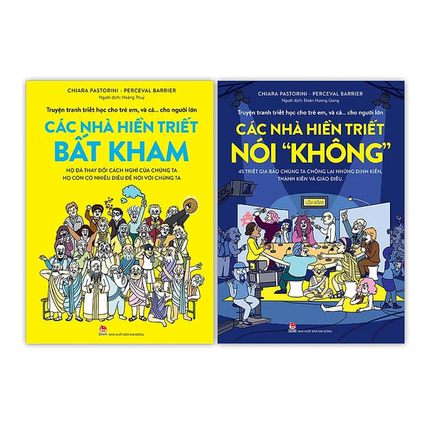 Combo Truyện Tranh Triết Học (2 Cuốn)