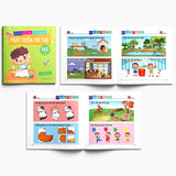 Combo 3 Cuốn sách Phát triển trí tuệ (145 câu đố)