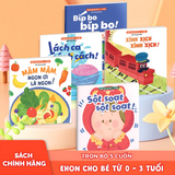 Combo 5 Cuốn Sách Ehon Âm Thanh Cho Bé 0-3 Tuổi - Đánh Thức Thính Giác, Phát Triển Ngôn Ngữ Đầu Đời