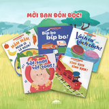 Combo 5 Cuốn Sách Ehon Âm Thanh Cho Bé 0-3 Tuổi - Đánh Thức Thính Giác, Phát Triển Ngôn Ngữ Đầu Đời