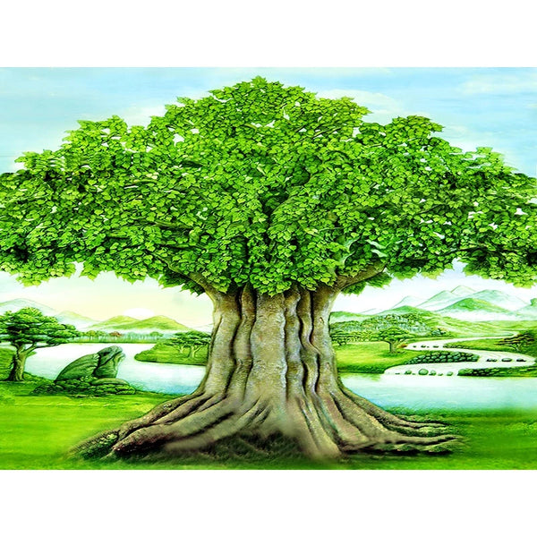 Tranh dán tường Cây Bồ Đề