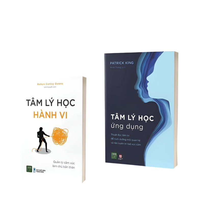 Combo 2 cuốn Tâm lý học hành vi + Tâm lý học ứng dụng