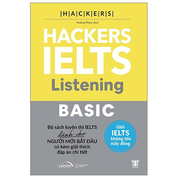 Combo Sách Hackers IELTS Basic - Vững Nền Tảng Bứt Phá 7.0 IELTS (Reading+Listening+Writing+Speaking) - Kèm App