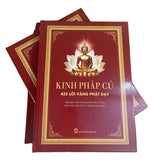 Sách Kinh Pháp Cú - in màu 423 hình minh họa bìa cứng cao cấp