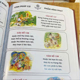 Sách Kinh Pháp Cú - in màu 423 hình minh họa bìa cứng cao cấp