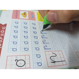 Sách - Compo 3 quyển Vở Luyện Viết Mực Tự Xóa Thông Minh Có Dập Rãnh - Luyện Viết Chữ Đẹp, Chữ Số Đẹp, Các Nét Cơ Bản