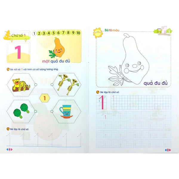 Mai Em Vào Lớp 1 - Vở Bé Làm Quen Với Chữ Số (5-6 Tuổi)