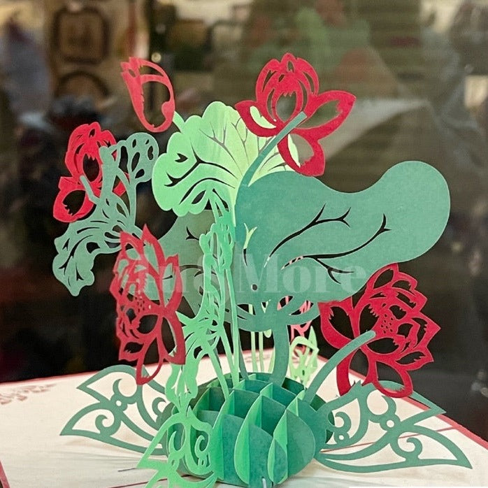 Thiệp giấy 3D mô hình Phong Cảnh Việt Nam