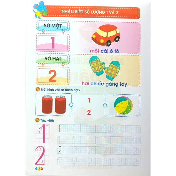 Mai Em Vào Lớp 1 - Vở Bé Làm Quen Với Toán Dành Cho Trẻ 5 - 6 Tuổi